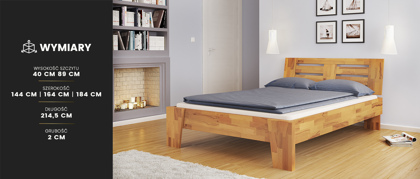 Łóżko Verona Tartak Meble drewniane